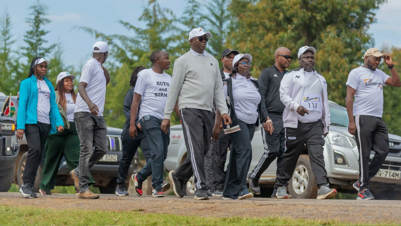 Humphrey Muchuma Champions the Uzalendo Half Marathon